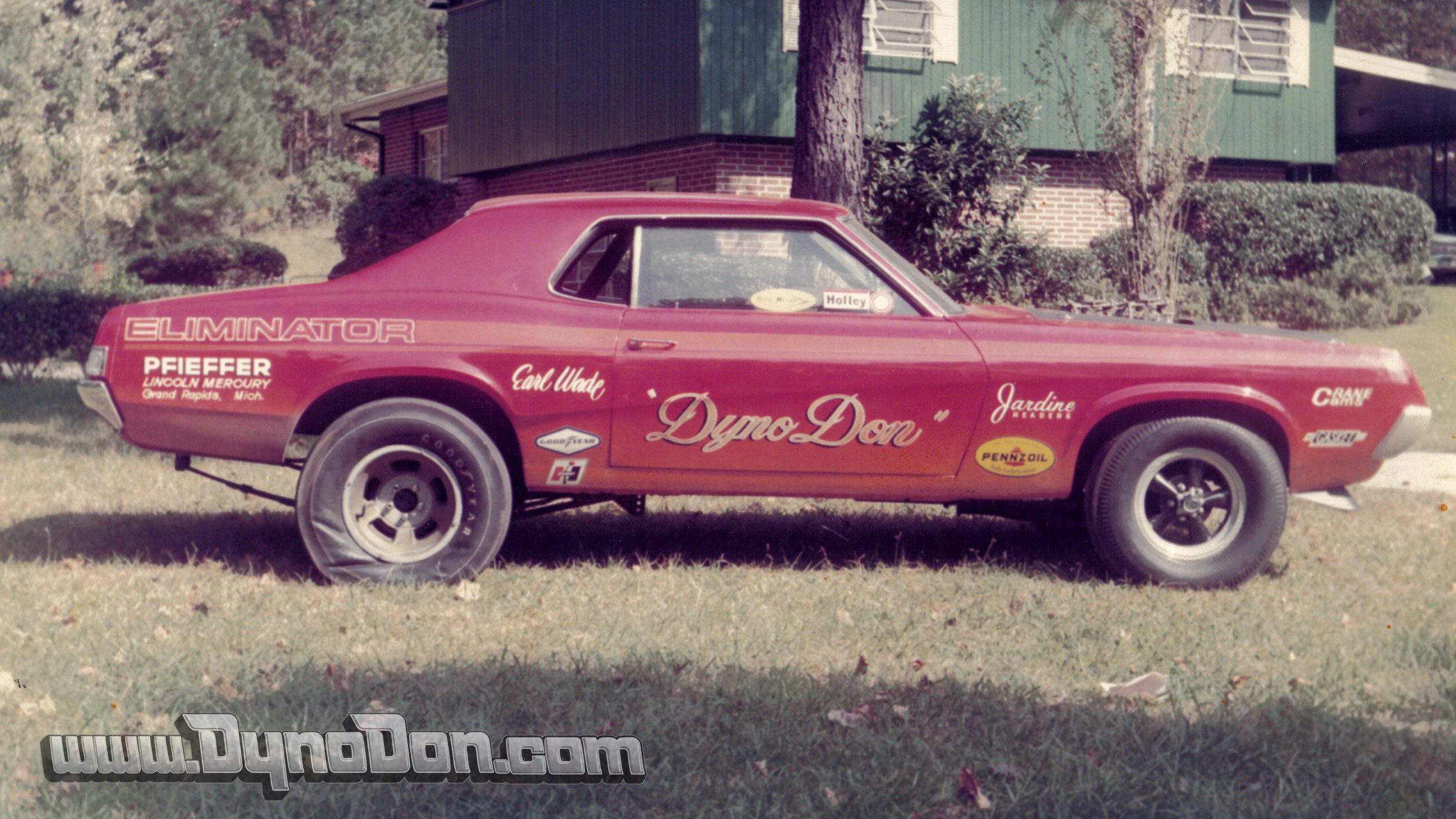 1969 Mercury Cougar Eliminator Boss 429 Match Races Dynodon